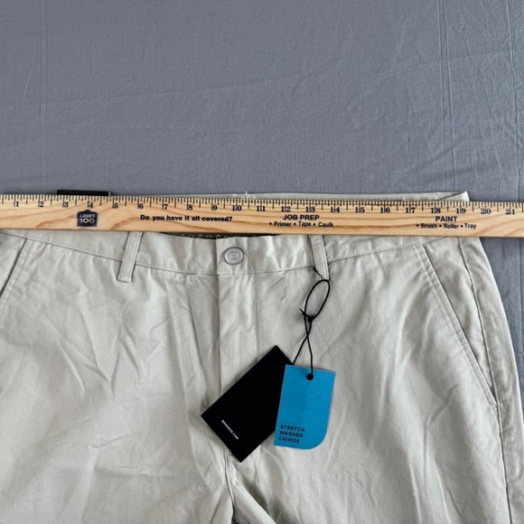 Bonobos Chinos Pants Mens 38/36‎ Slim Stretch Washed Beige New with Tags - Picture 11 of 15